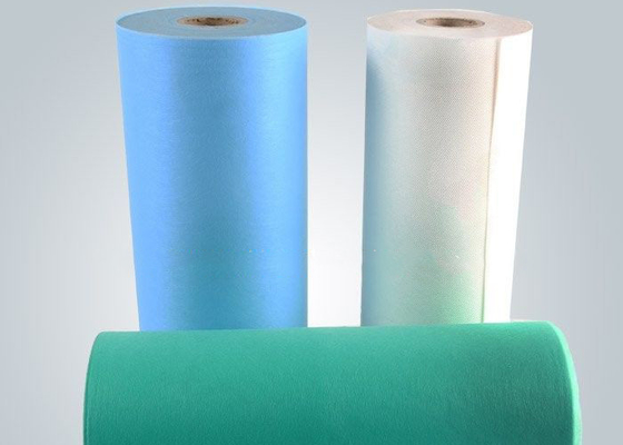 खरीदें पीपी spunbond गैर बुना कपड़ा उत्पाद सर्जिकल मास्क के लिए 25gsm online manufacture