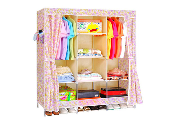 खरीदें अलमारी कैबिनेट के लिए बेडरूम डिजाइन Foldable प्लास्टिक nonwoven पोर्टेबल Dustproof online manufacture