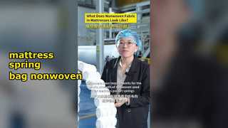 गद्दे स्प्रिंग बैग गैर बुना कपड़ा निर्माता का उपयोग करें